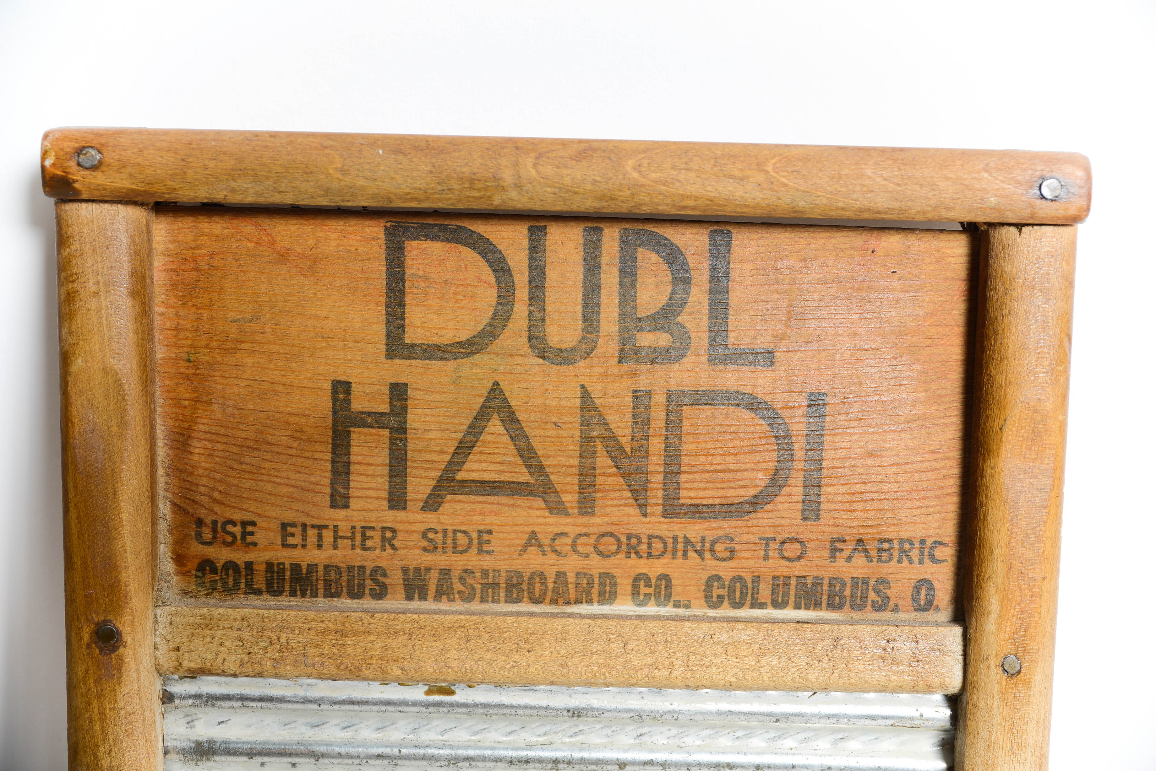 Antique Dubl Handi Washboard