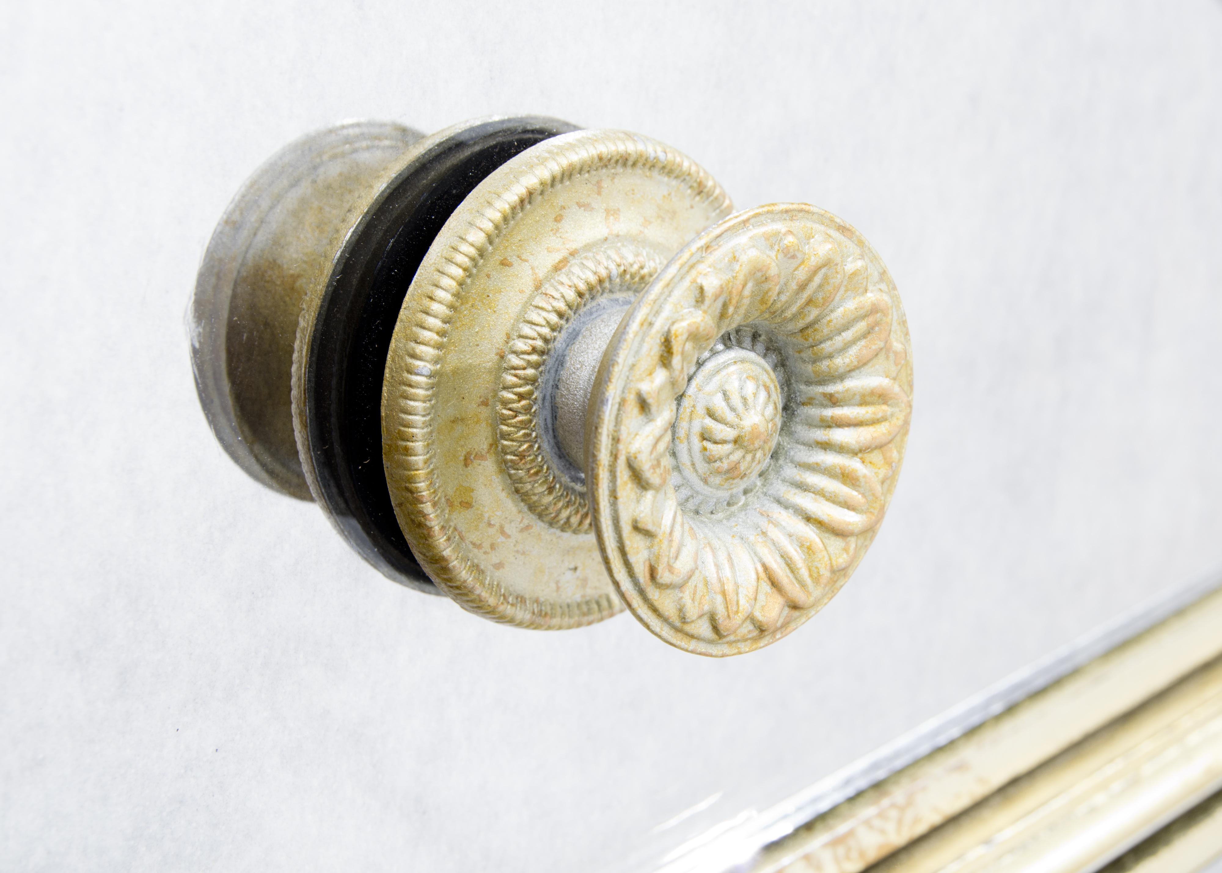 Mirrored Three-Drawer Dresser