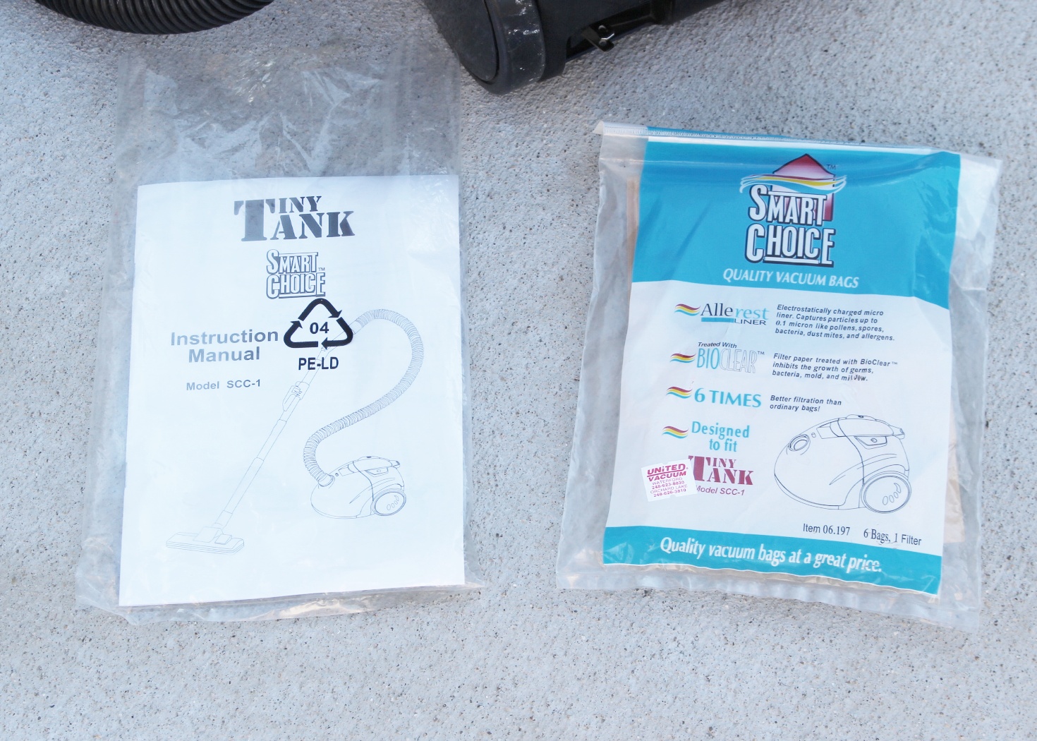 Dirt Devil Easy Lite Bagless vac, Shop Vac 2.0 and Tiny Tank Vac