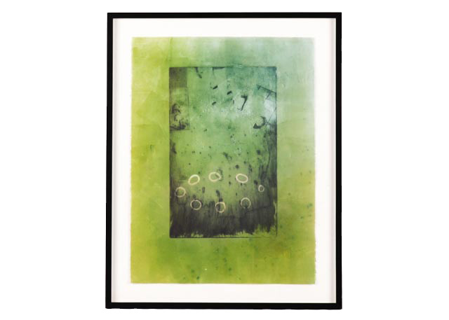 Original Abstract Etching by Contemporary Artist Rhonda Gushee