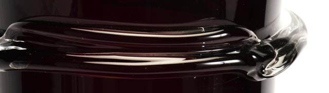 Blenko Tall Amethyst Art Glass Vase