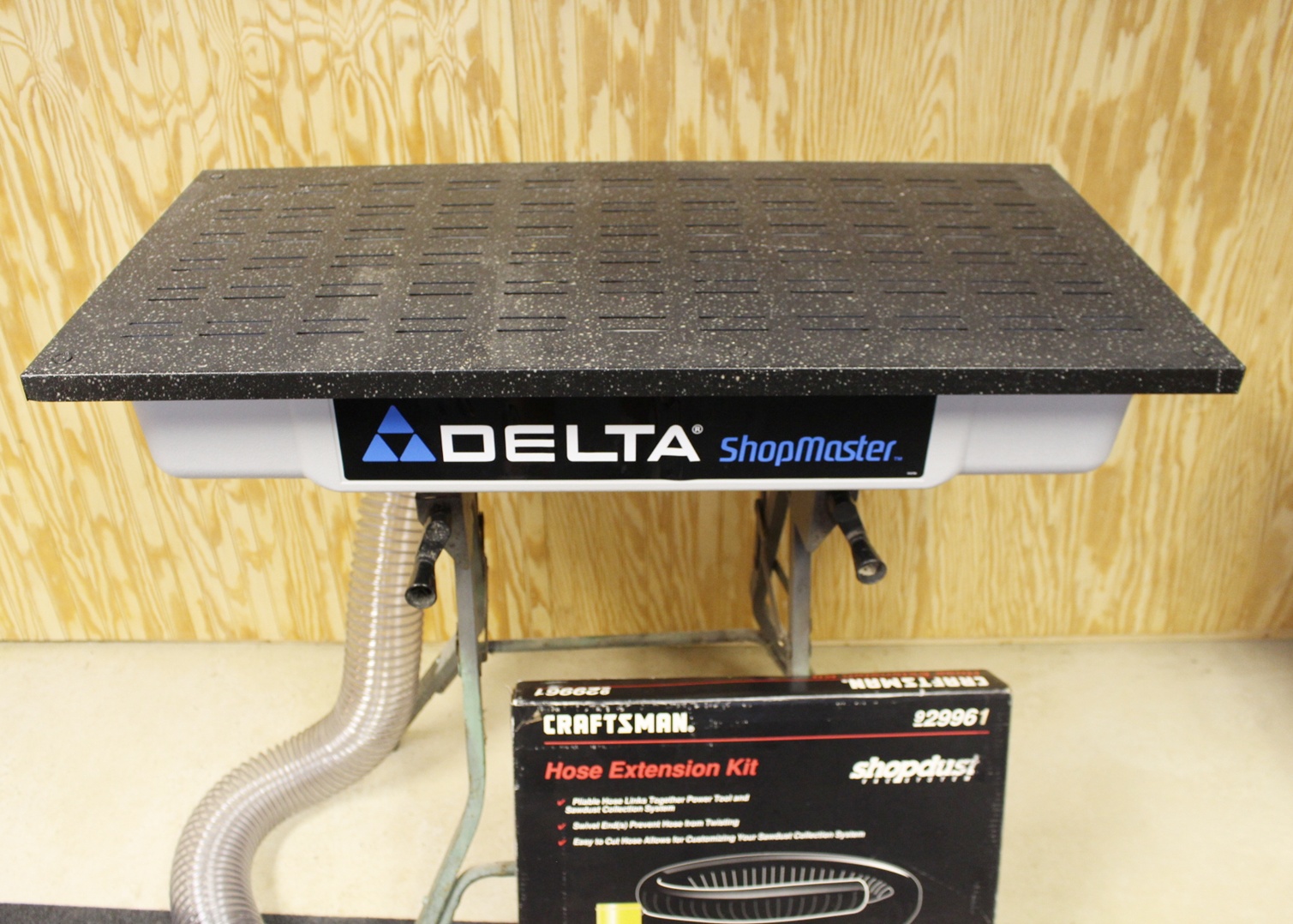 Delta Shopsmith Downdraft Table, Craftsman Ext. Kit, Work Mate