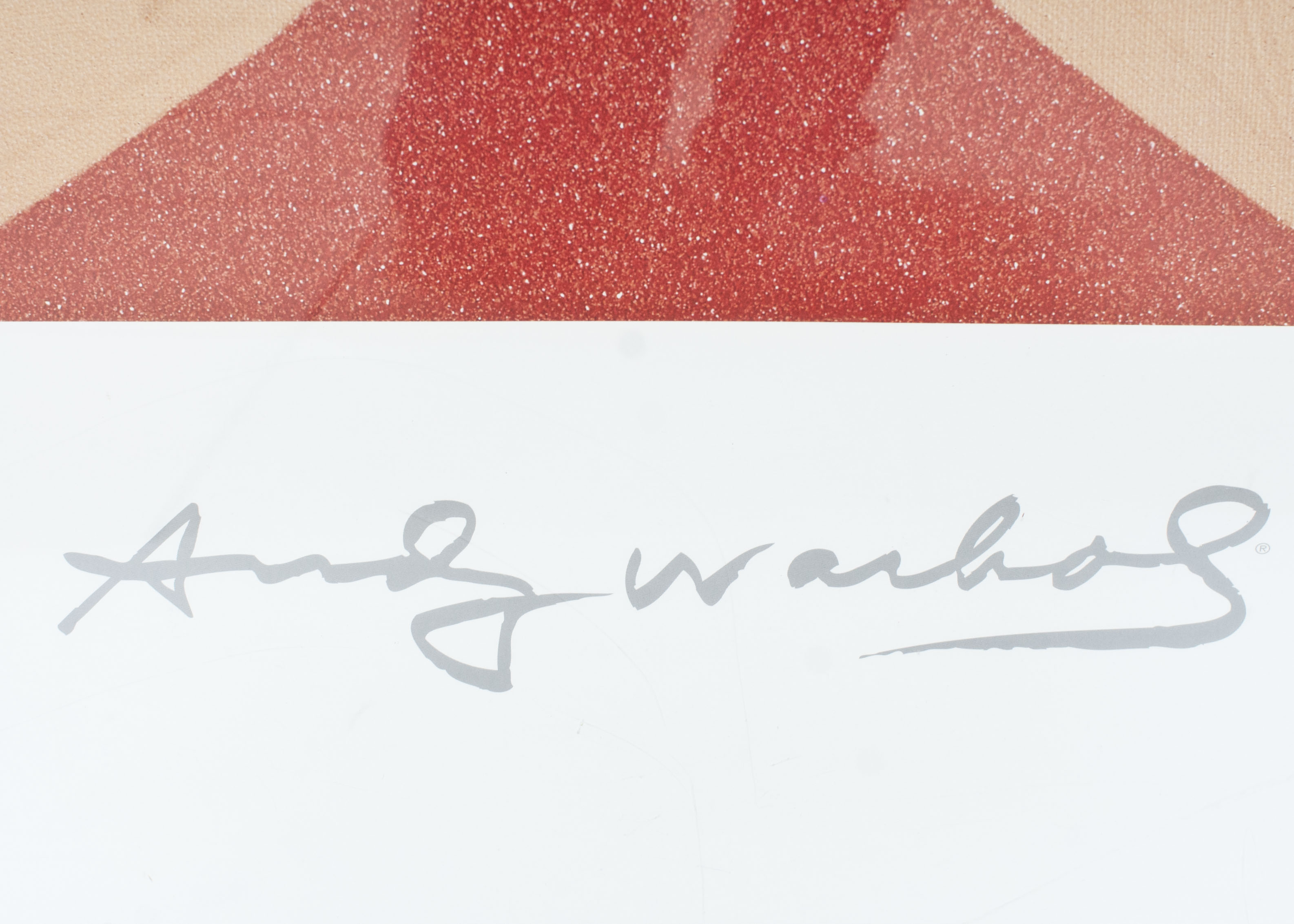 Andy Warhol's "Pink Hearts" Print