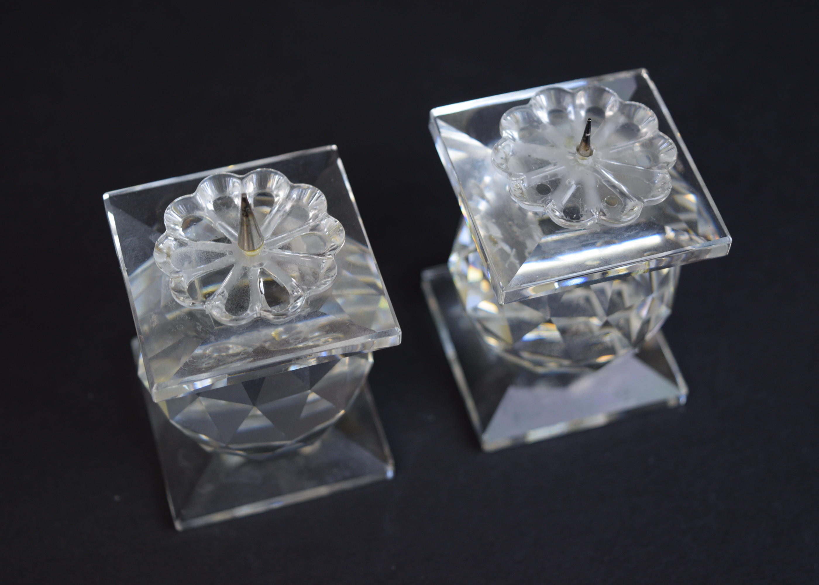 Swarovski Crystal Candle Holders