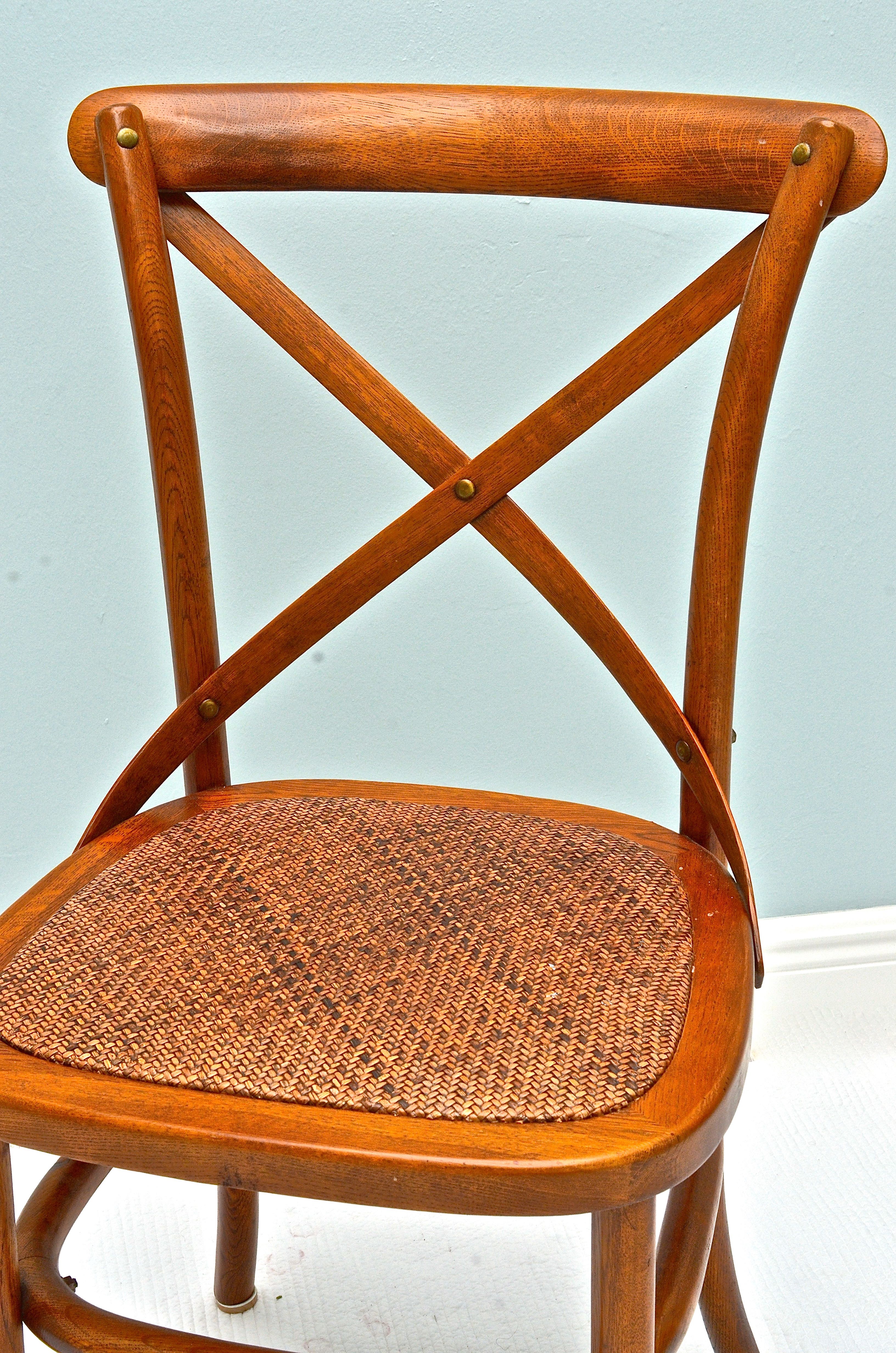 Rift Cut White Oak Bentwood Chair