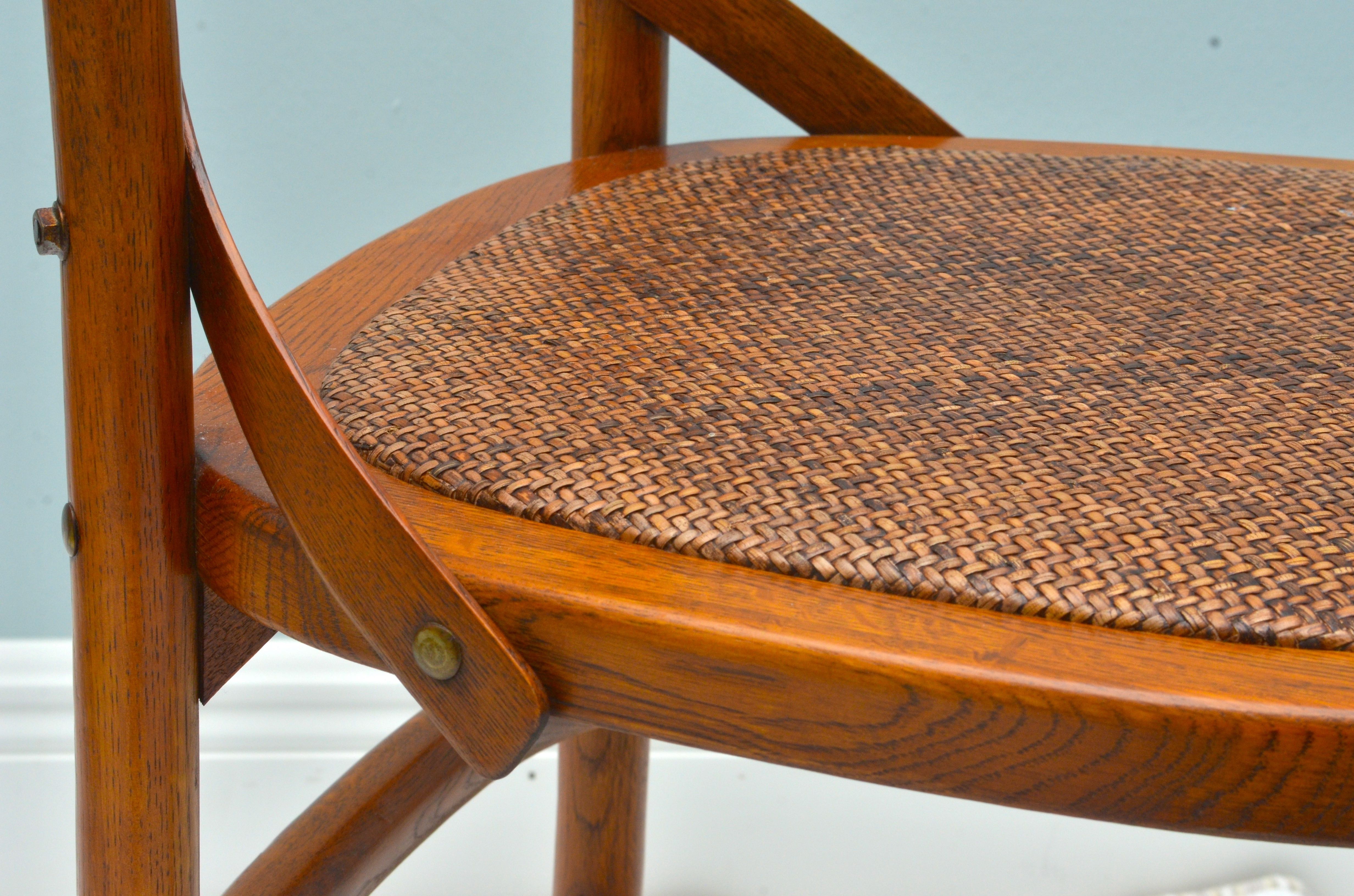 Rift Cut White Oak Bentwood Chair