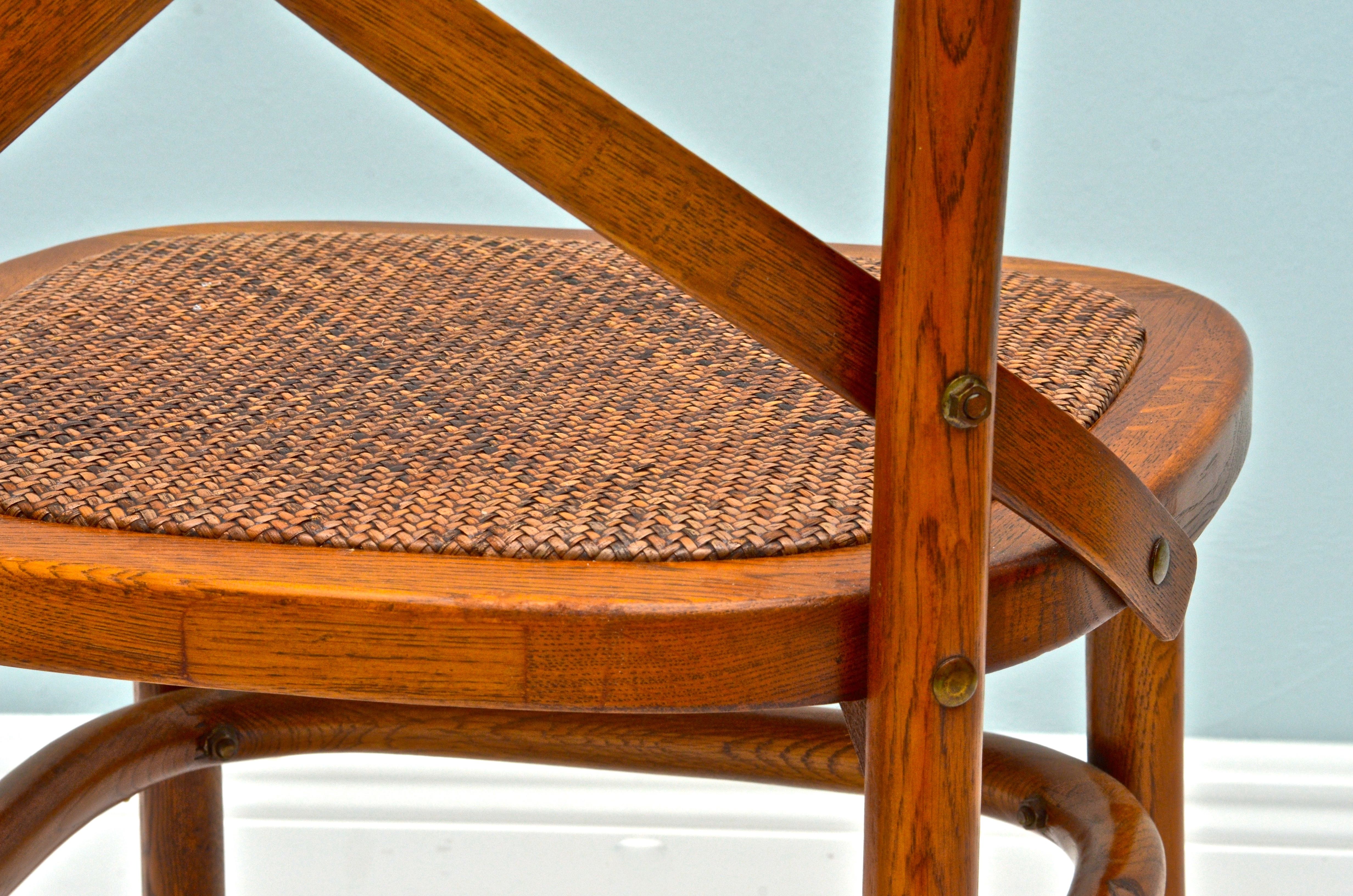 Rift Cut White Oak Bentwood Chair