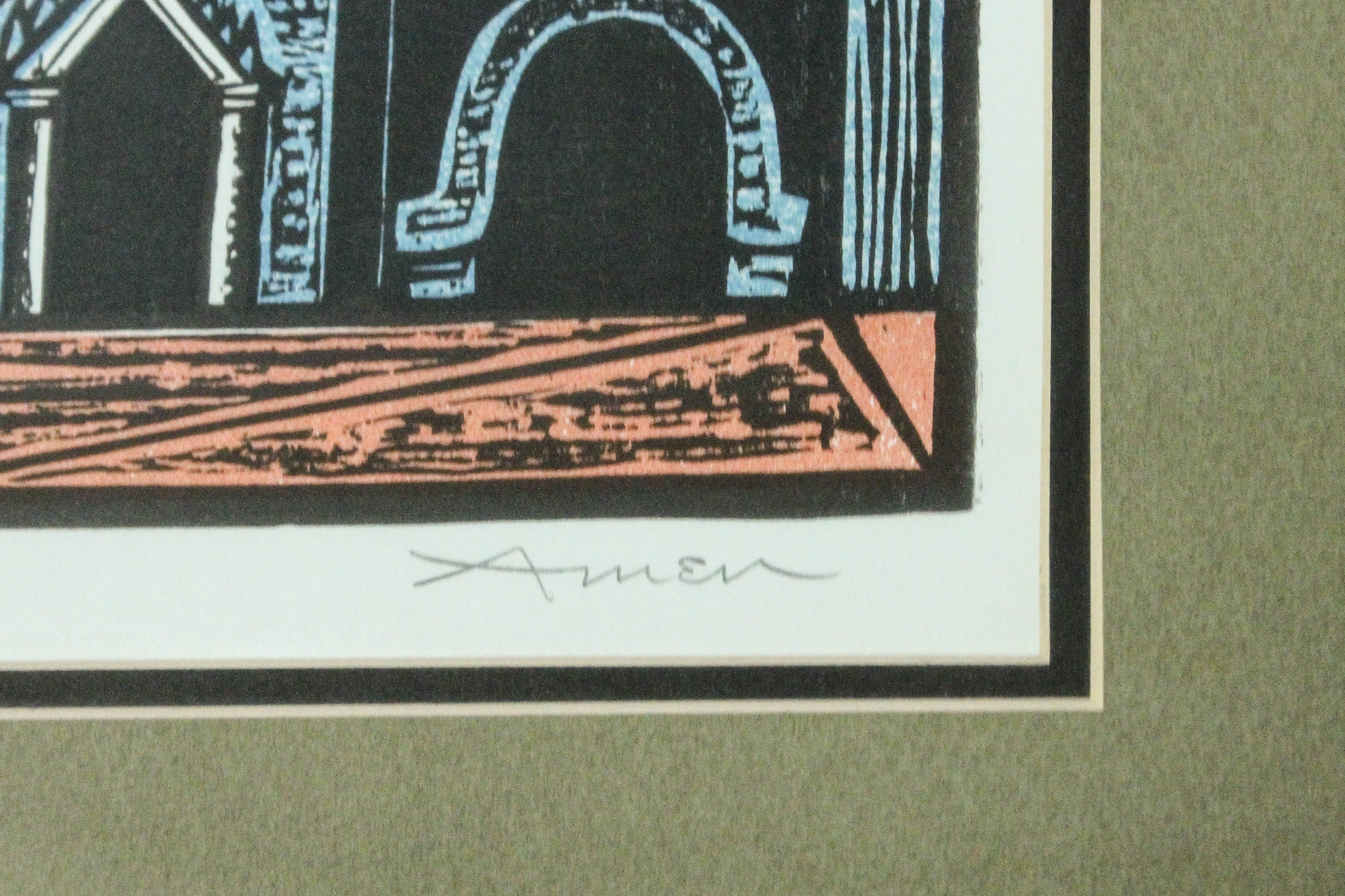 Irving Amen "In My Father's House are Many Mansions" Print