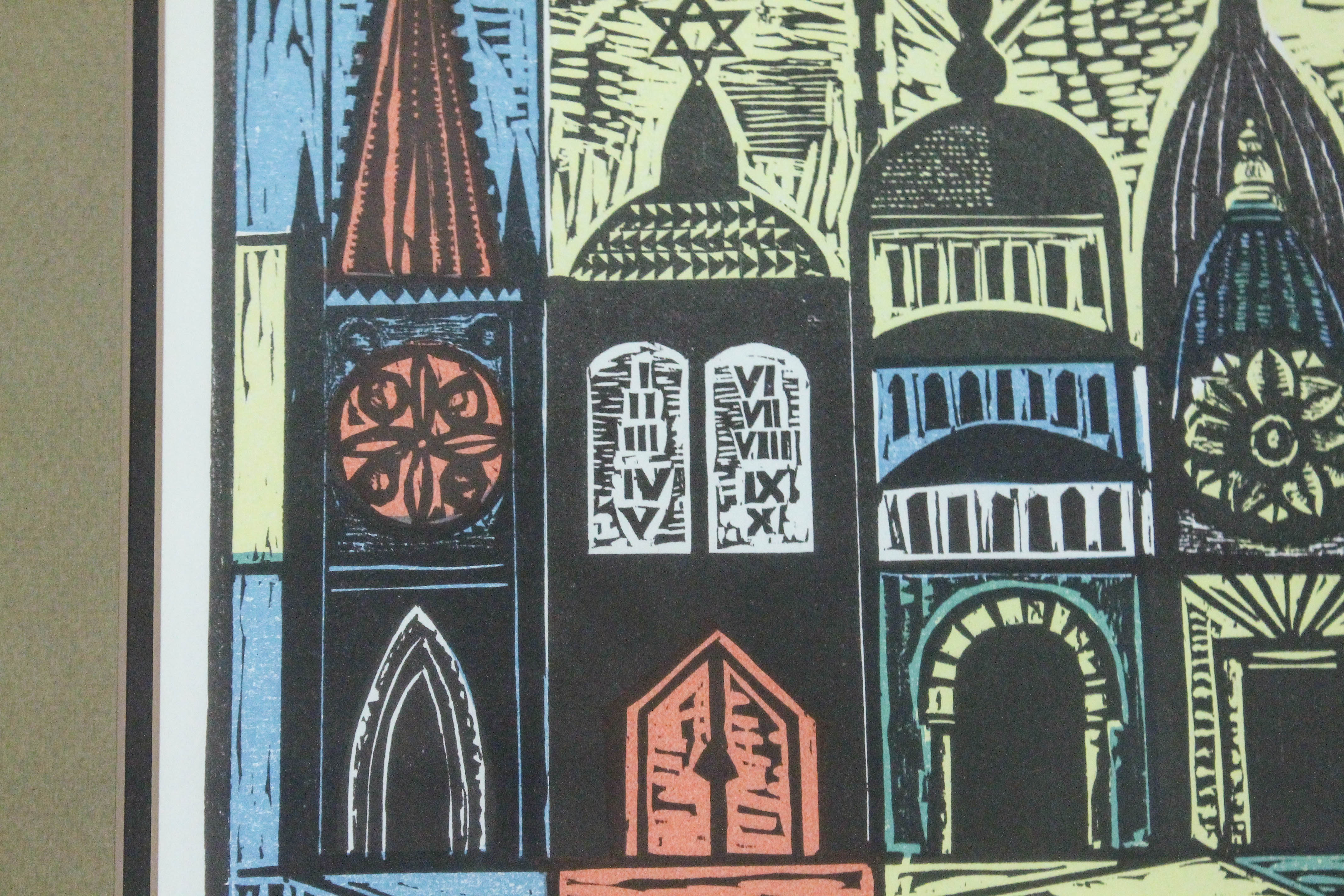 Irving Amen "In My Father's House are Many Mansions" Print