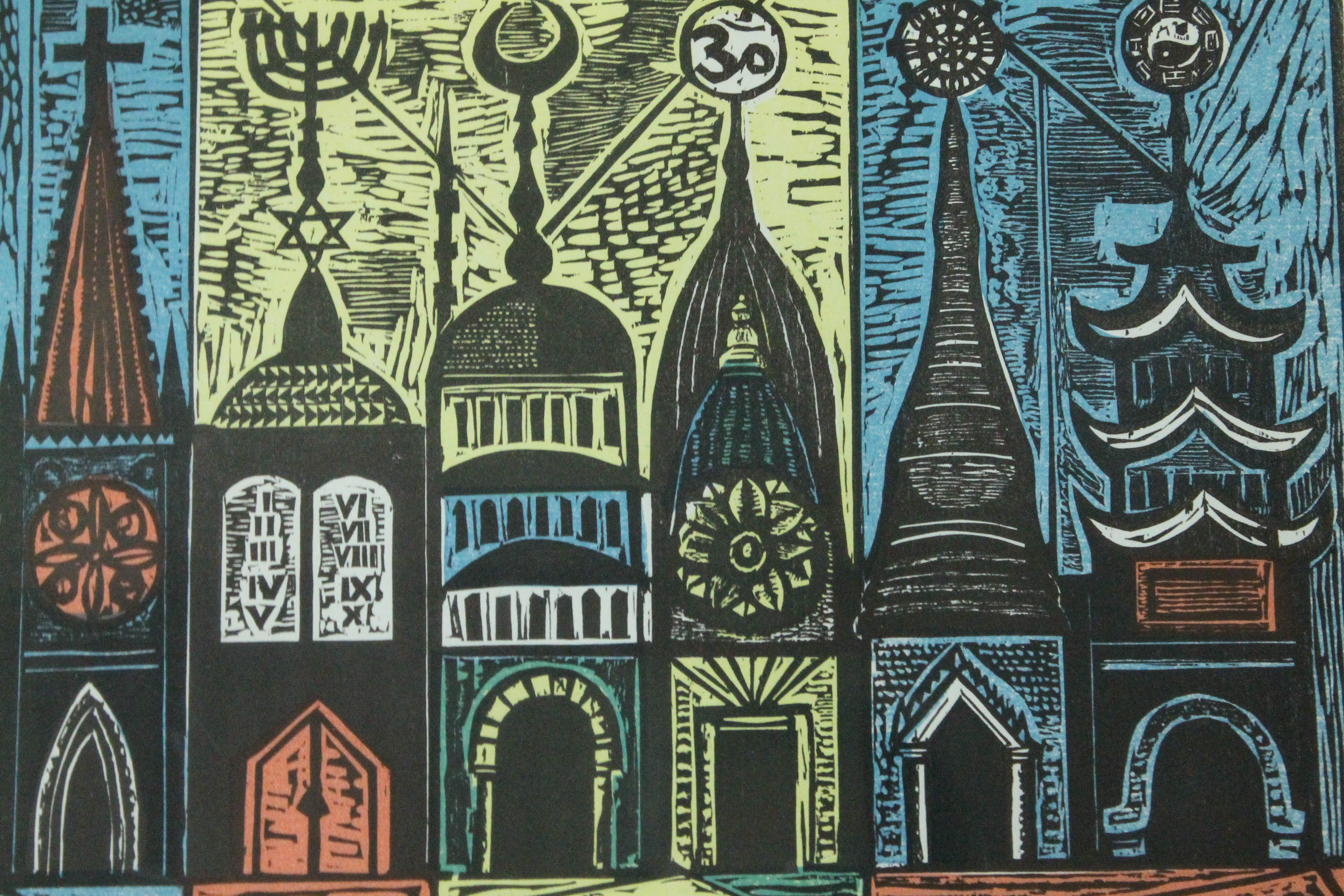 Irving Amen "In My Father's House are Many Mansions" Print