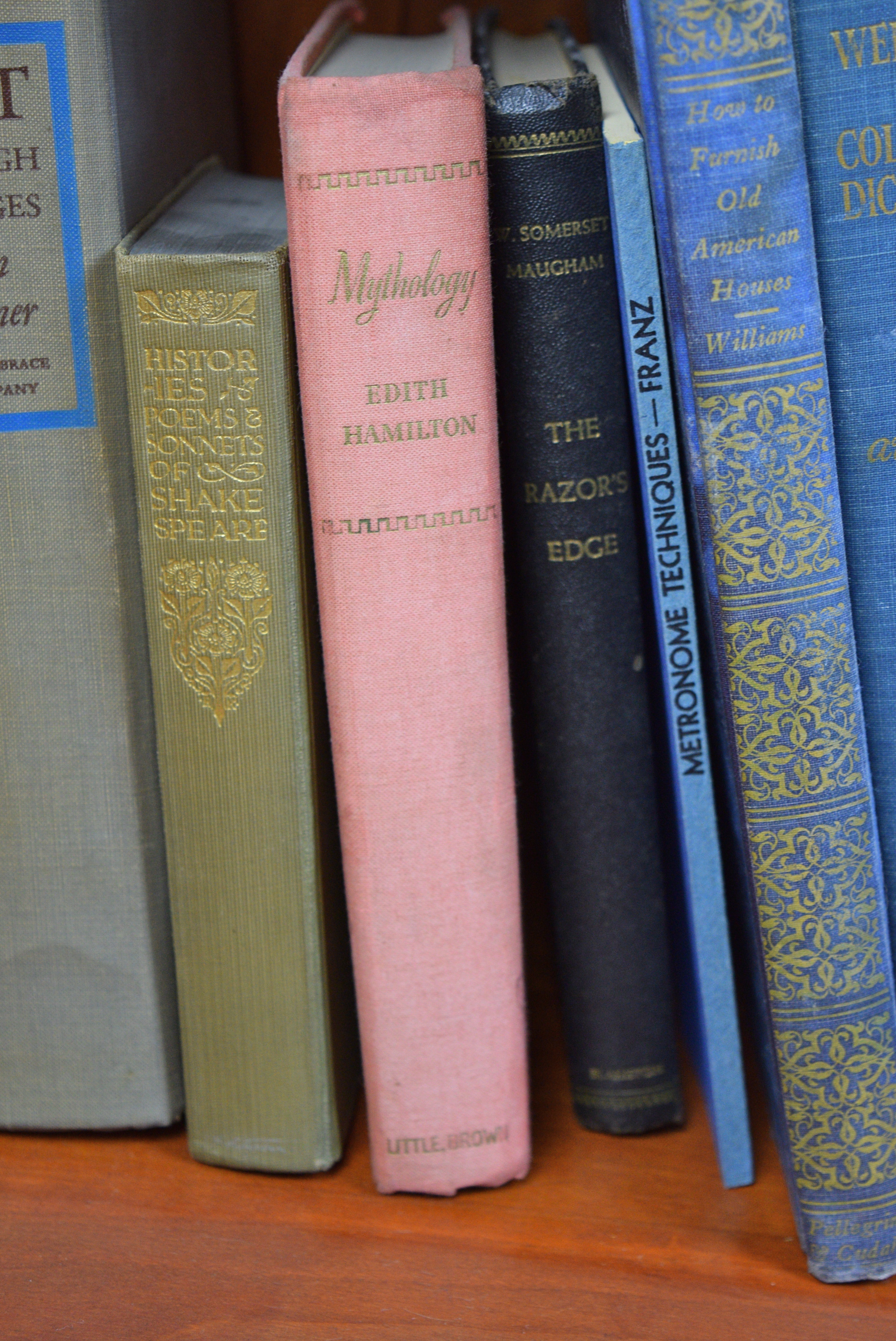 Collection of Vintage and Antique Books