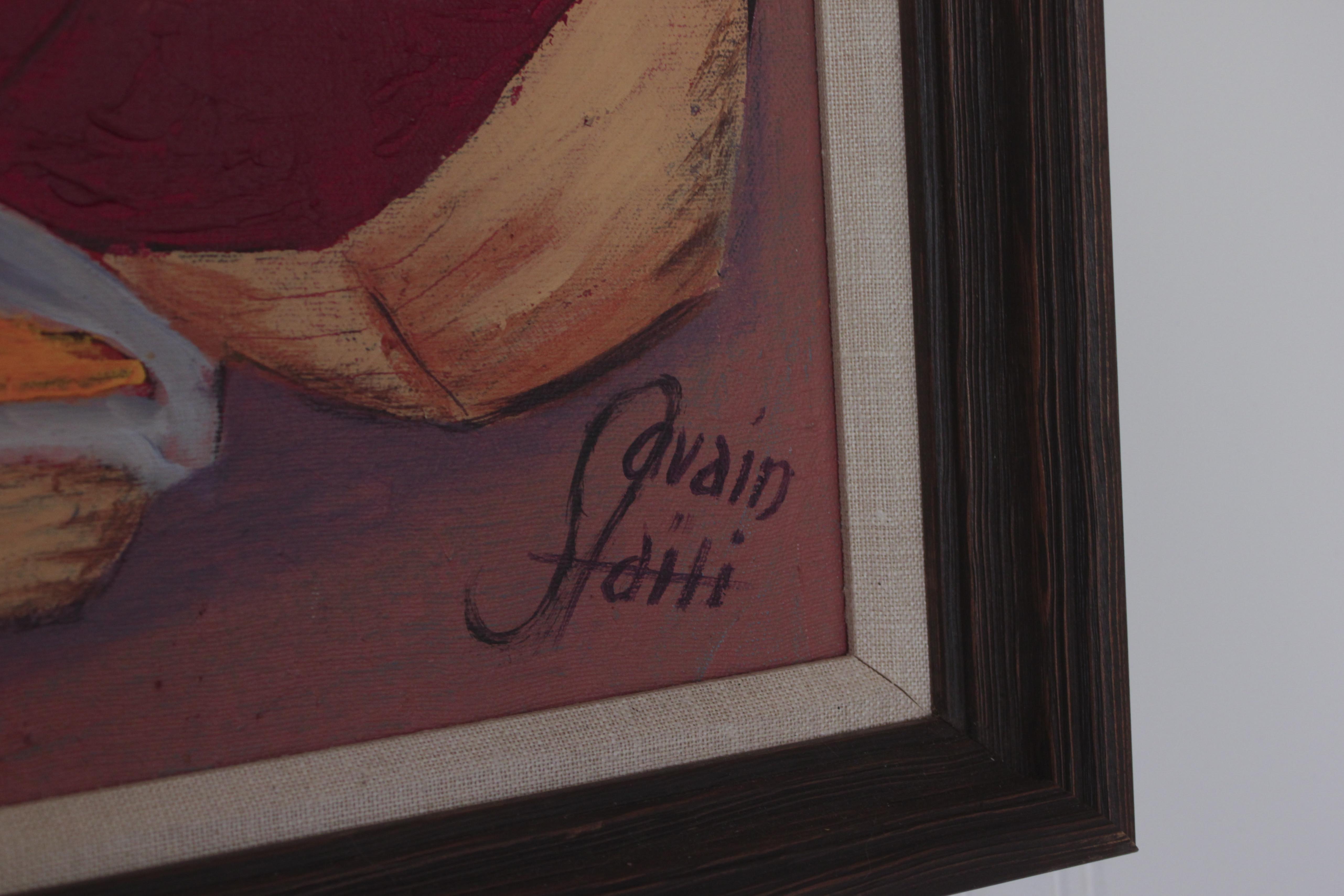 Petion Savain Original Oil On Canvas