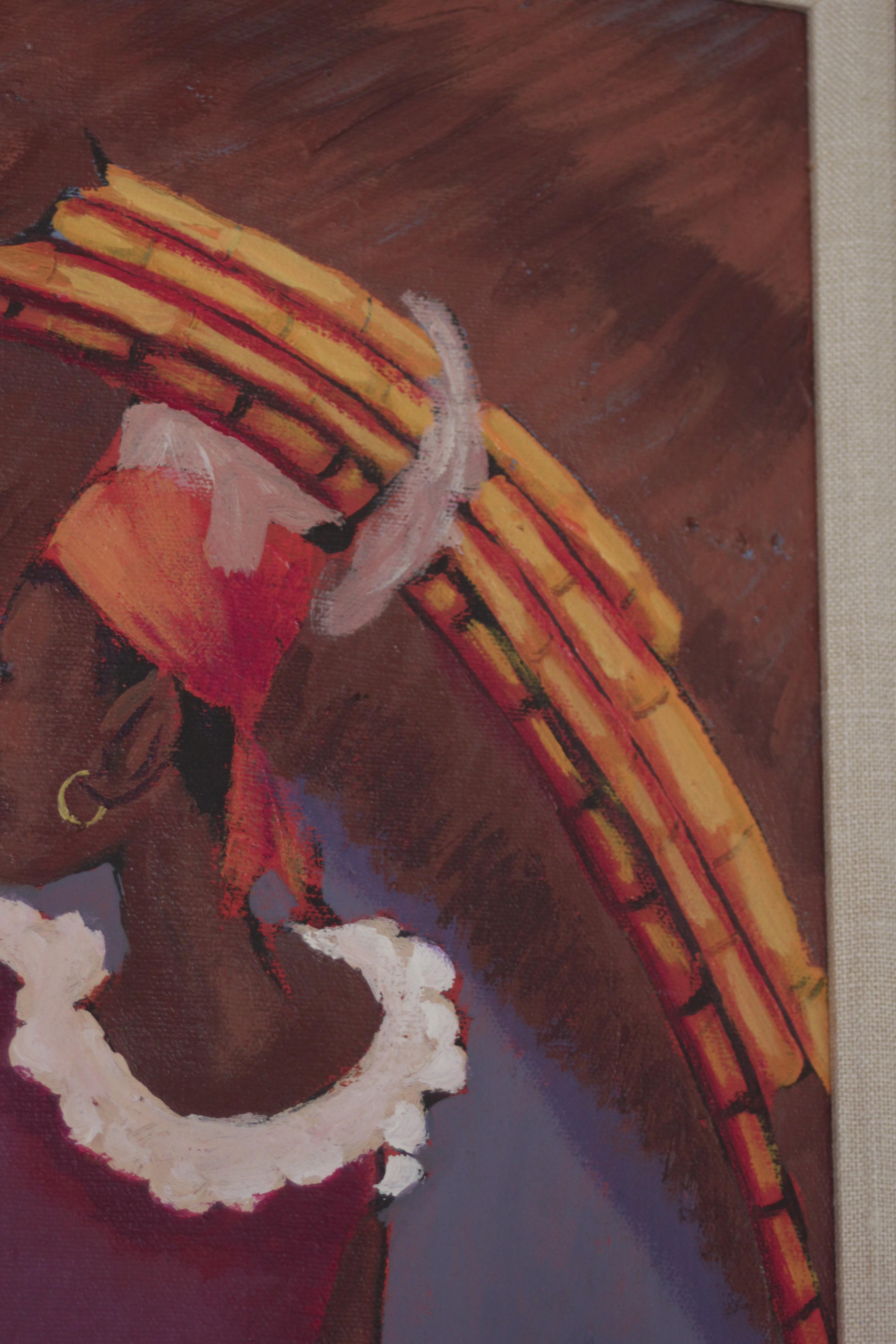 Petion Savain Original Oil On Canvas