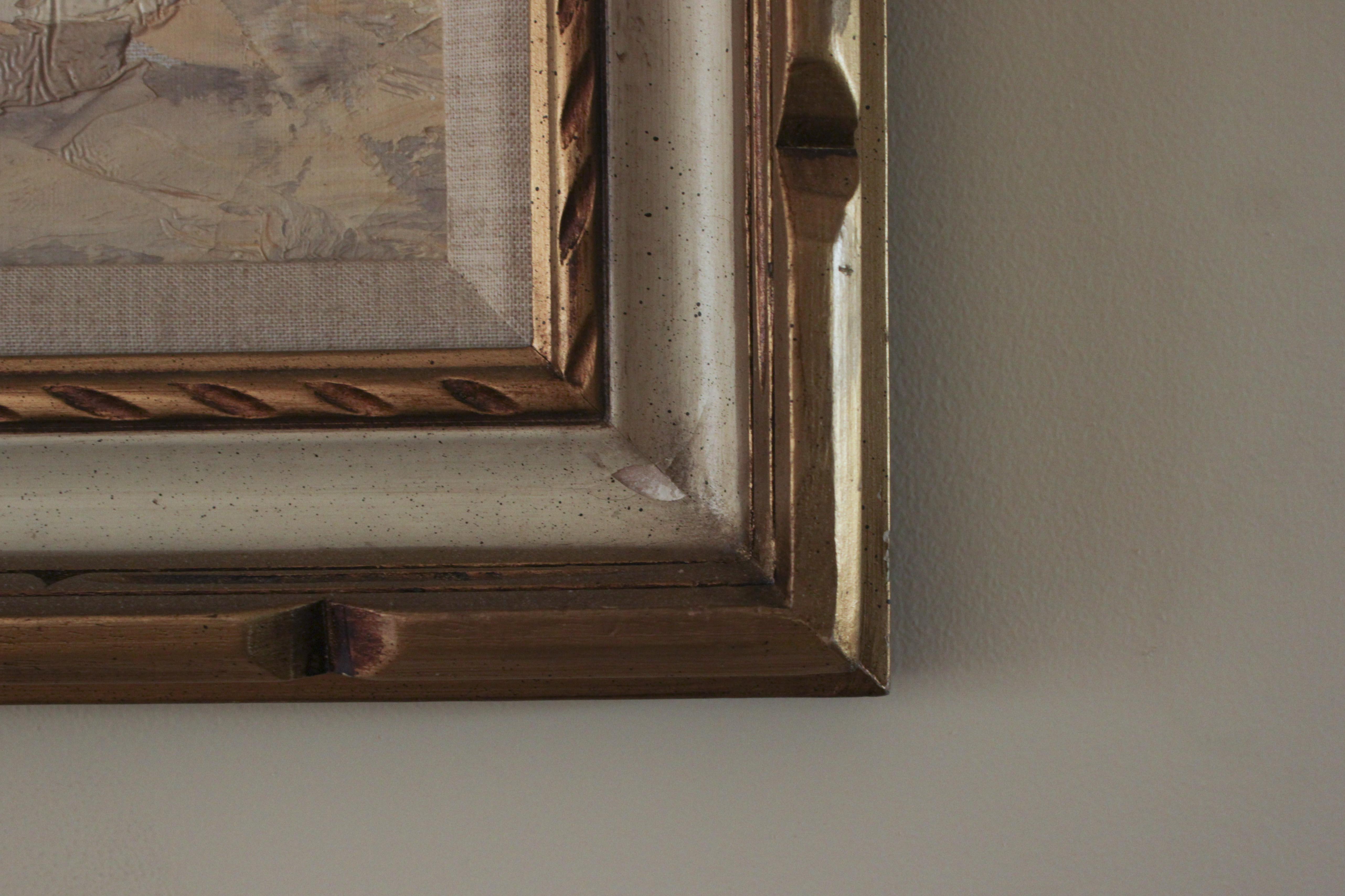 Original Oil On Canvas By Giovanni Camprio