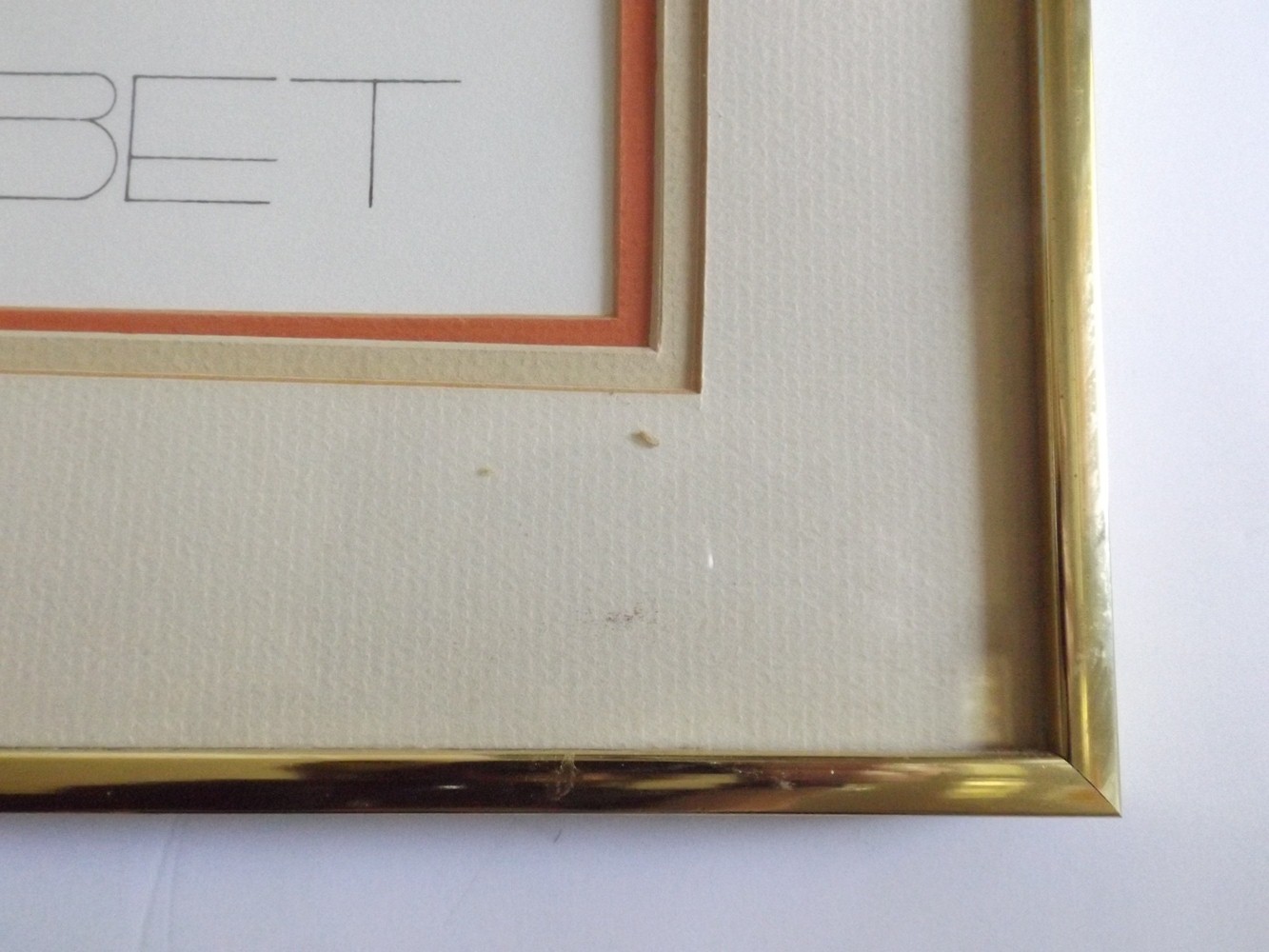 Numbered and Signed Louisiana Alphabet Poster