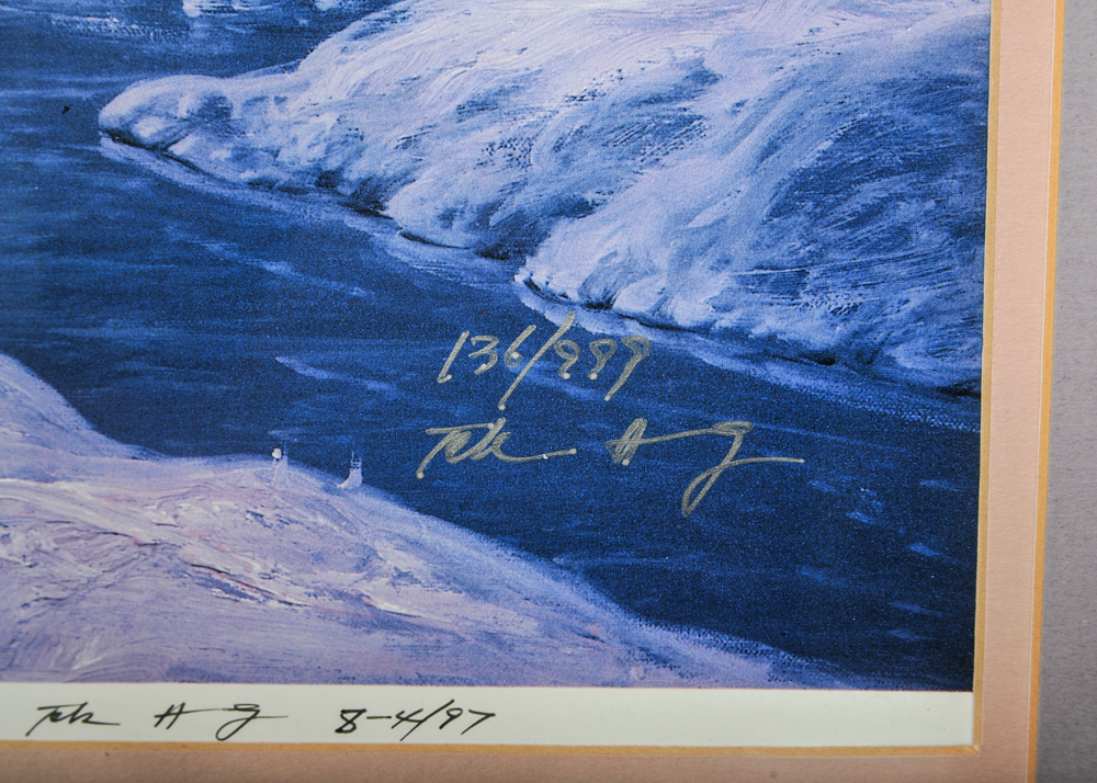 Signed Lithograph by Tok Hwang