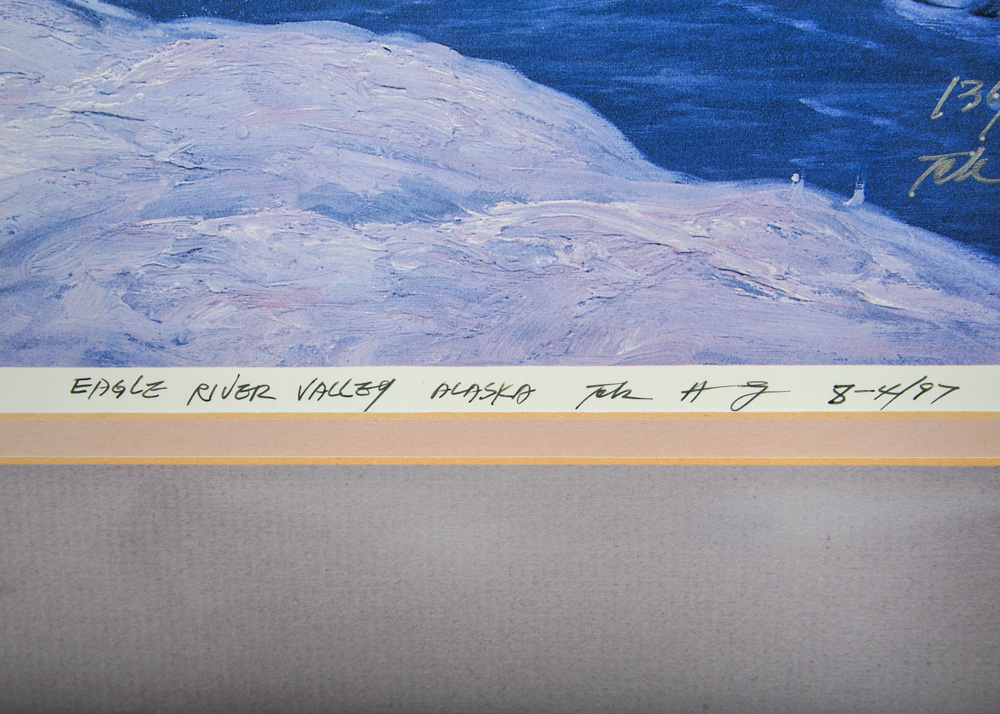 Signed Lithograph by Tok Hwang