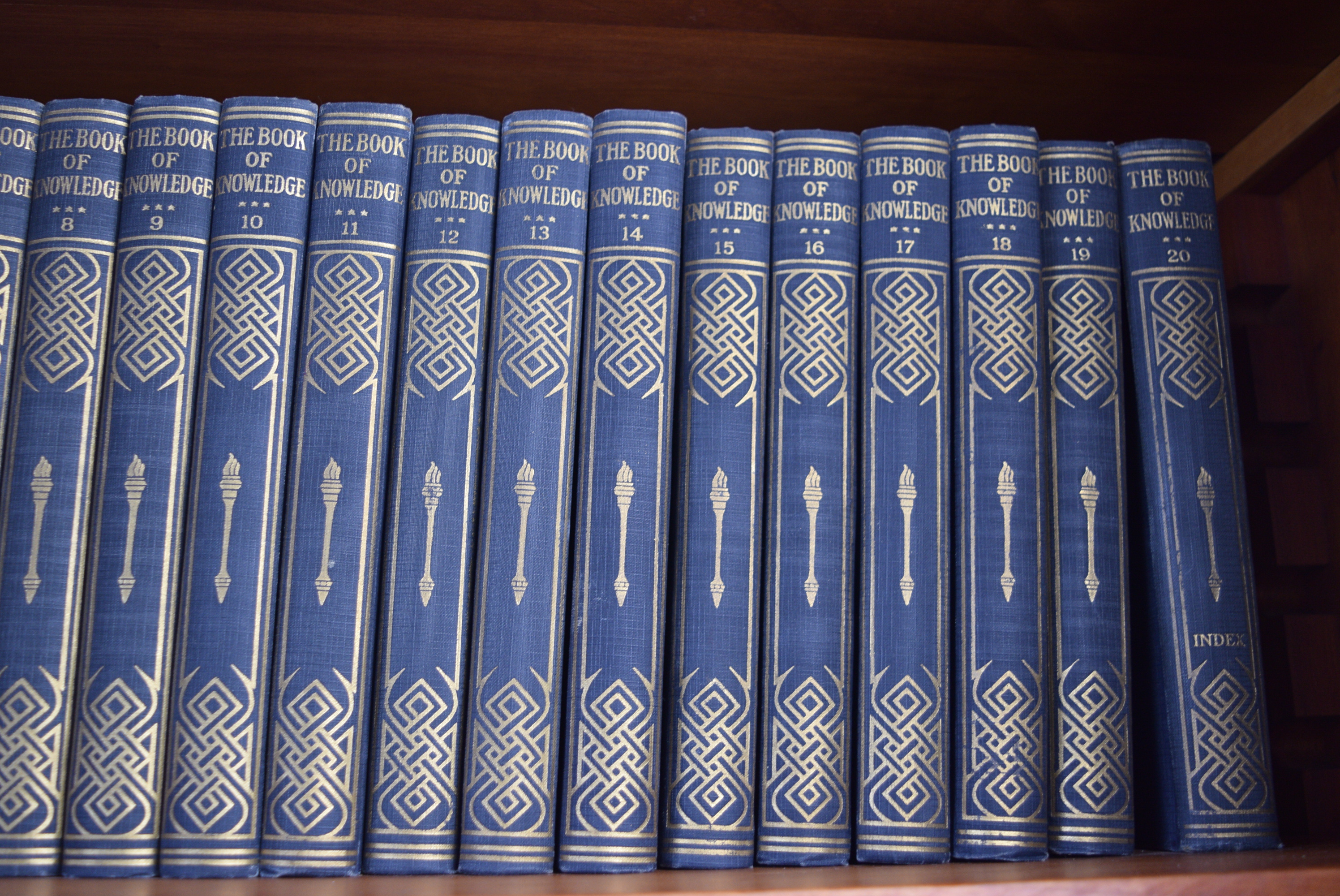 'The Book of Knowledge' 1927 Children's Encyclopedia Set