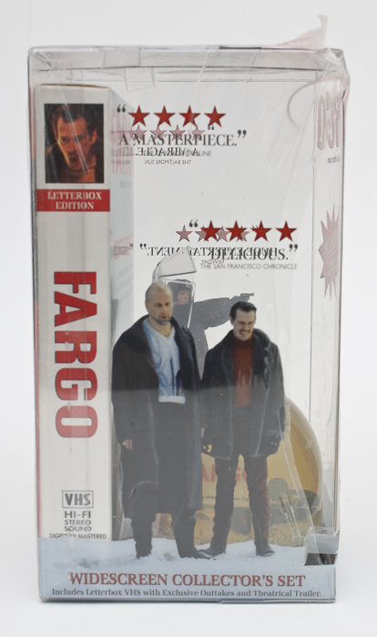Pair of "Fargo" Collectible Snow Globes and VHSs