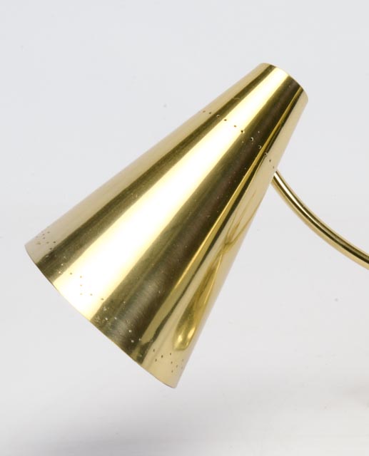 Double Arm Brass Desk Lamp