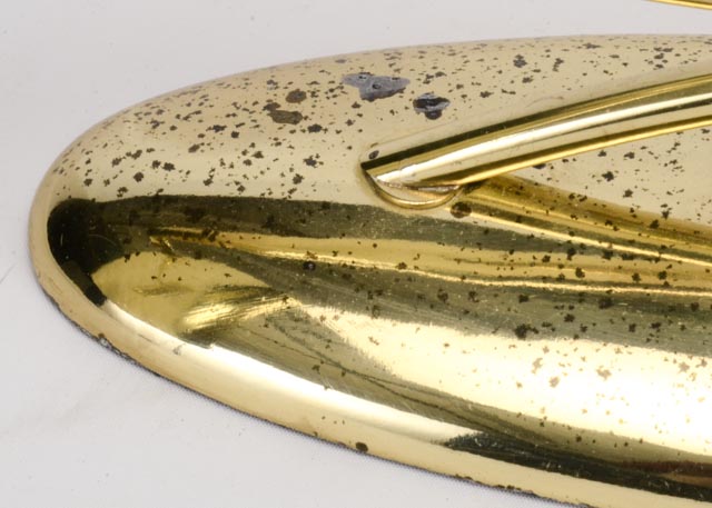 Double Arm Brass Desk Lamp