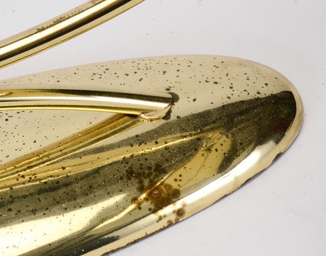 Double Arm Brass Desk Lamp