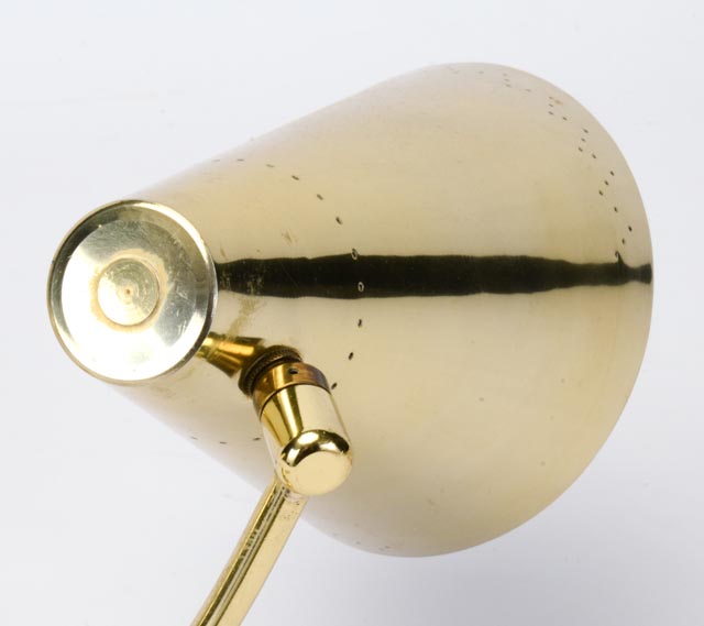 Double Arm Brass Desk Lamp