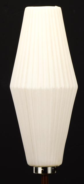 Modern Ovoid Plastic Shade Table Lamp