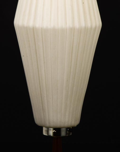 Modern Ovoid Plastic Shade Table Lamp