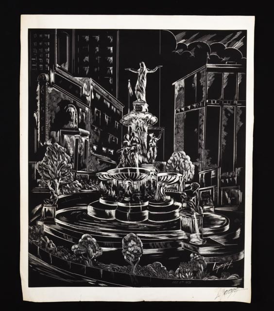 Three Louis Spiegel Lithograph Prints