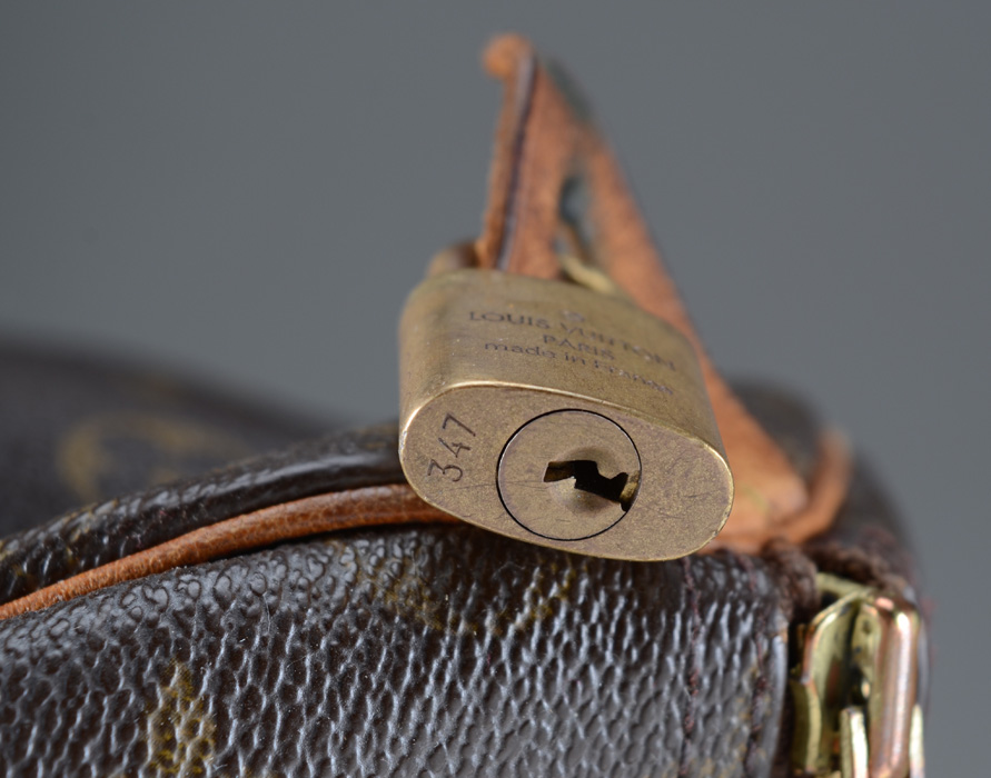 Louis Vuitton Signature Monogram Coated Canvas Speedy 30 Handbag