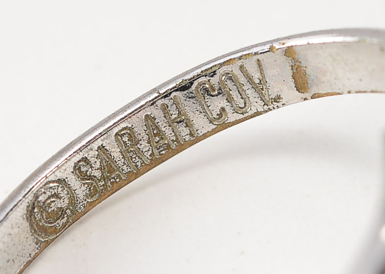 1960s Vintage Sarah Coventry Modernist Necklace and Ring