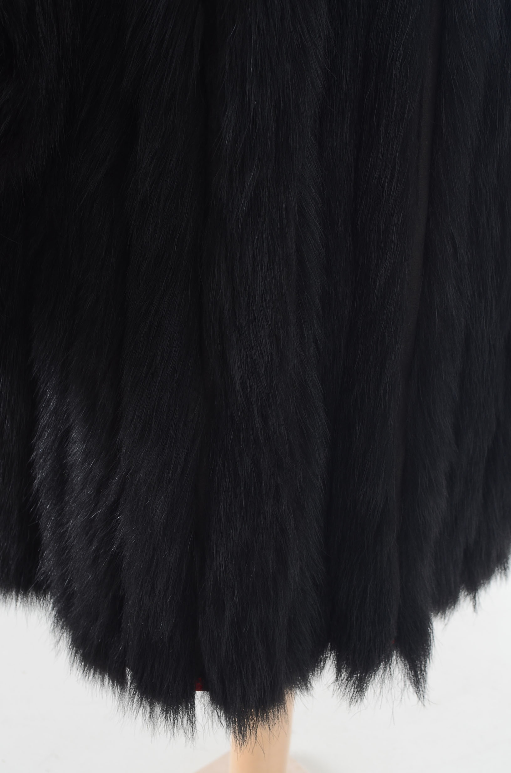 1950s Vintage Black Bear Fur Coat