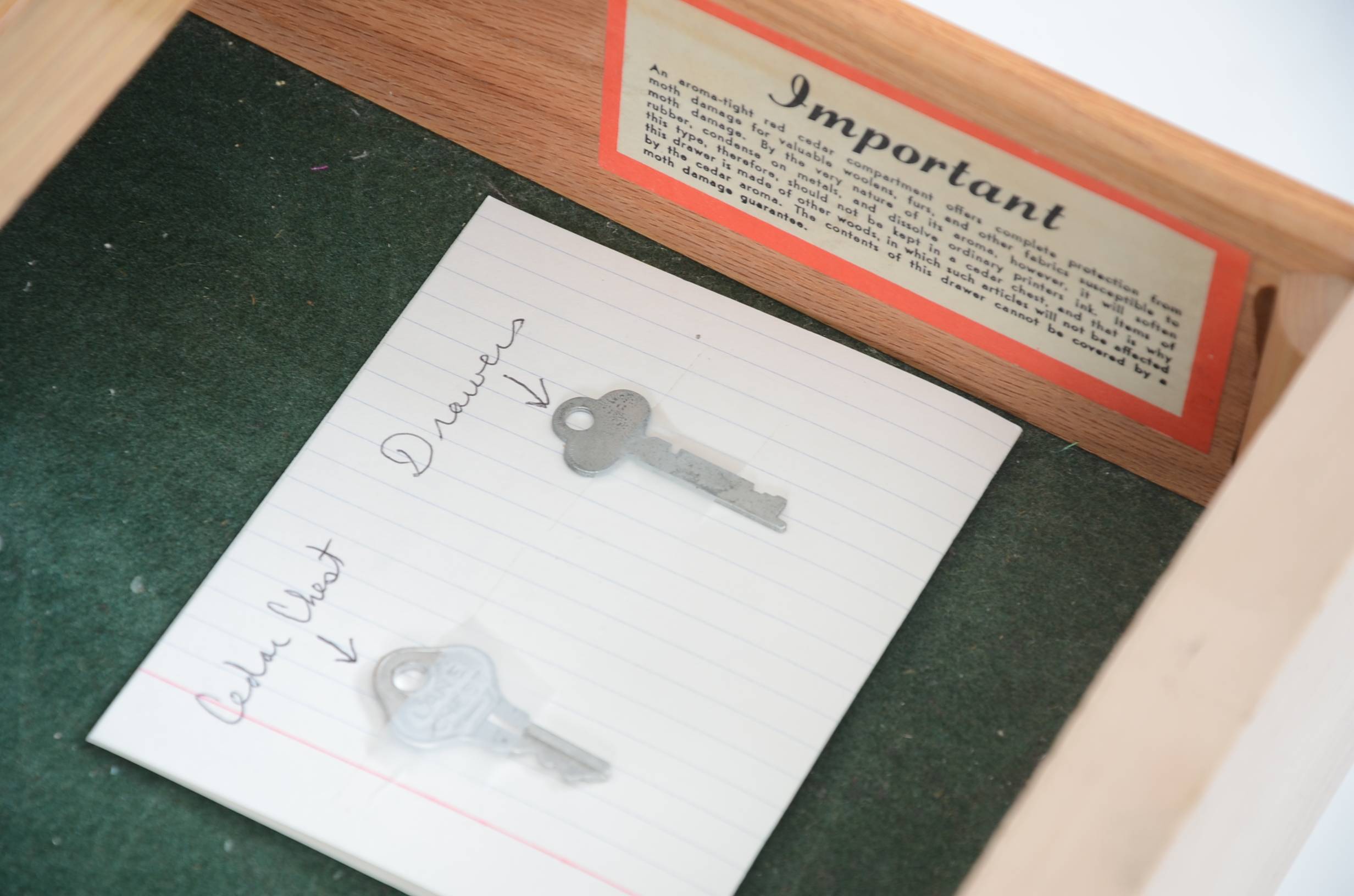 Lane Mid Century Modern Cedar Chest