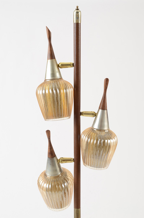 Three Light Pole Floor Lamp