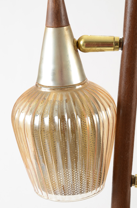 Three Light Pole Floor Lamp