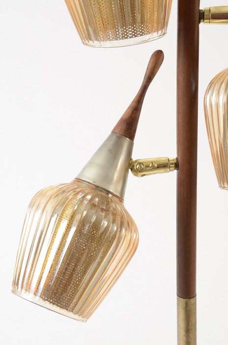 Three Light Pole Floor Lamp