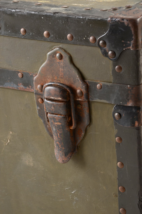 WWII-Era Military Foot Locker