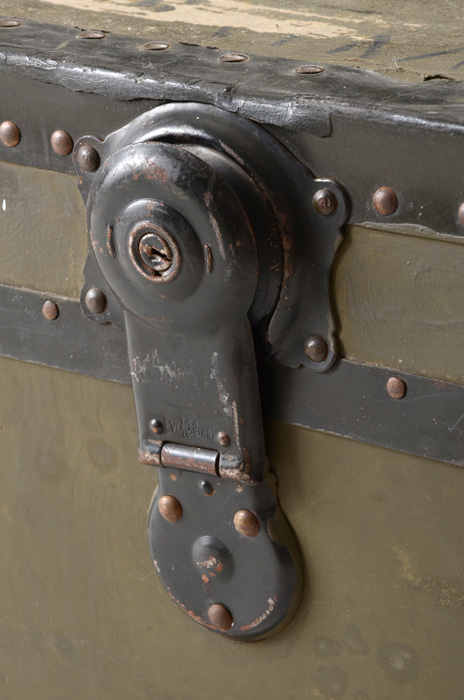 WWII-Era Military Foot Locker