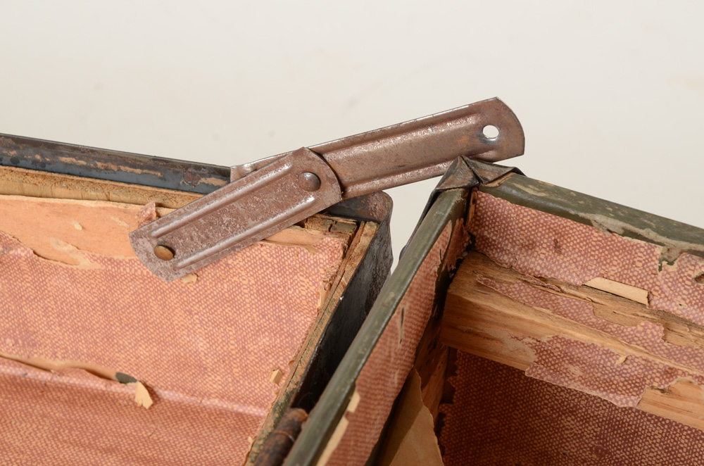 WWII-Era Military Foot Locker