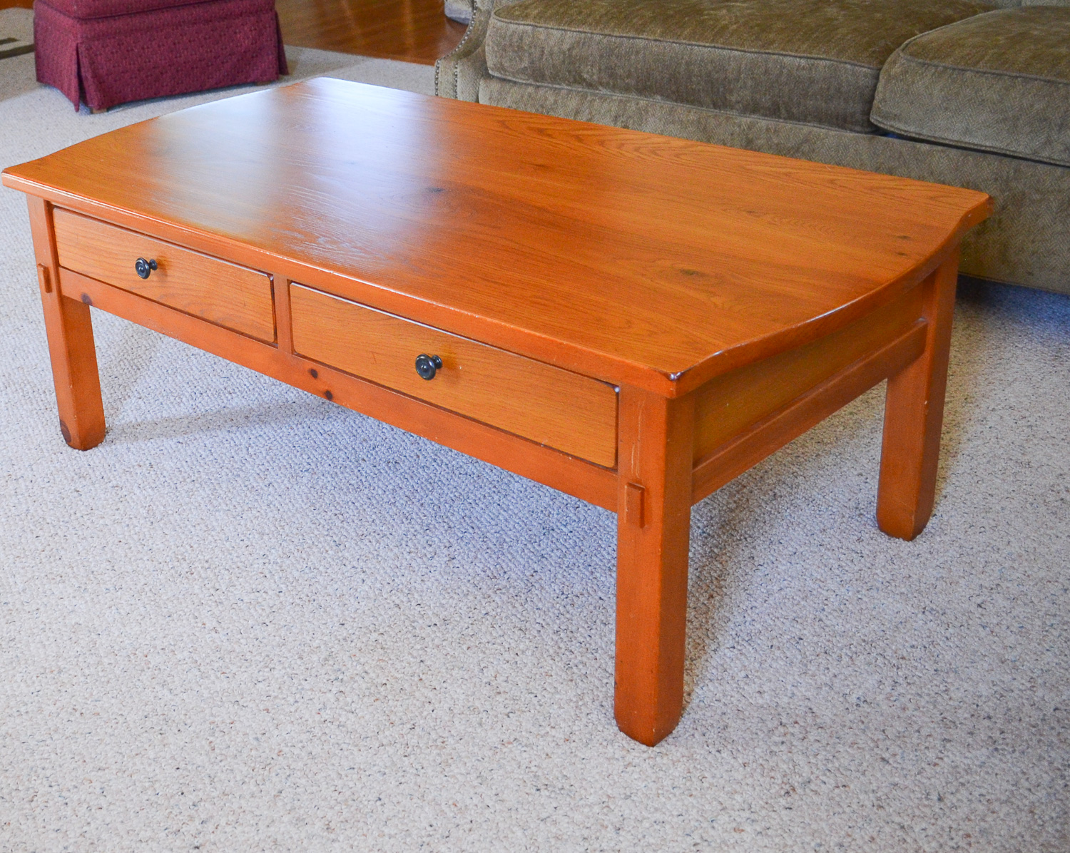 Broyhill Traditional Oak Coffee Table