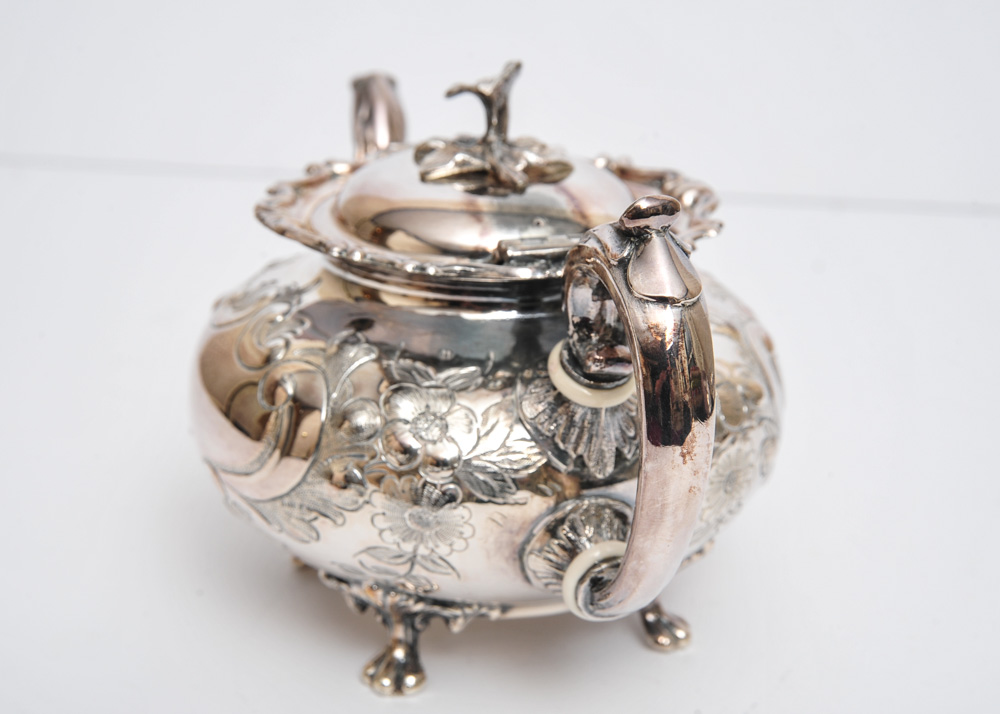 Antique John Turton Silver Plate Coffee Service