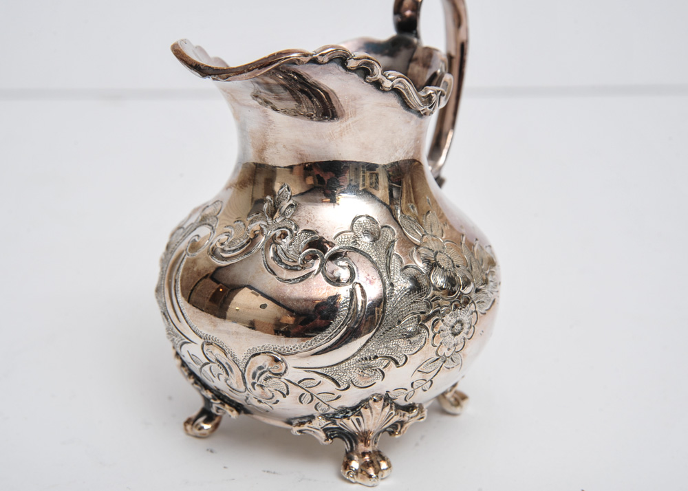 Antique John Turton Silver Plate Coffee Service