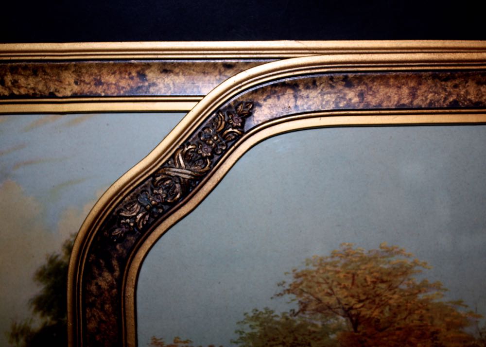 Pair of Vintage European Countryside Prints