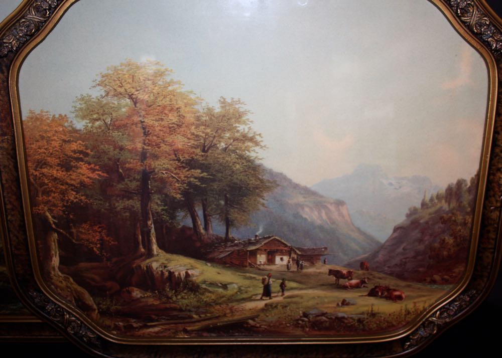 Pair of Vintage European Countryside Prints