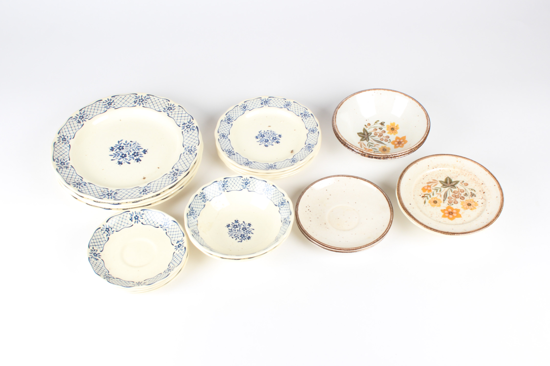 Assortment of Vintage Johnson Brothers Ironstone China