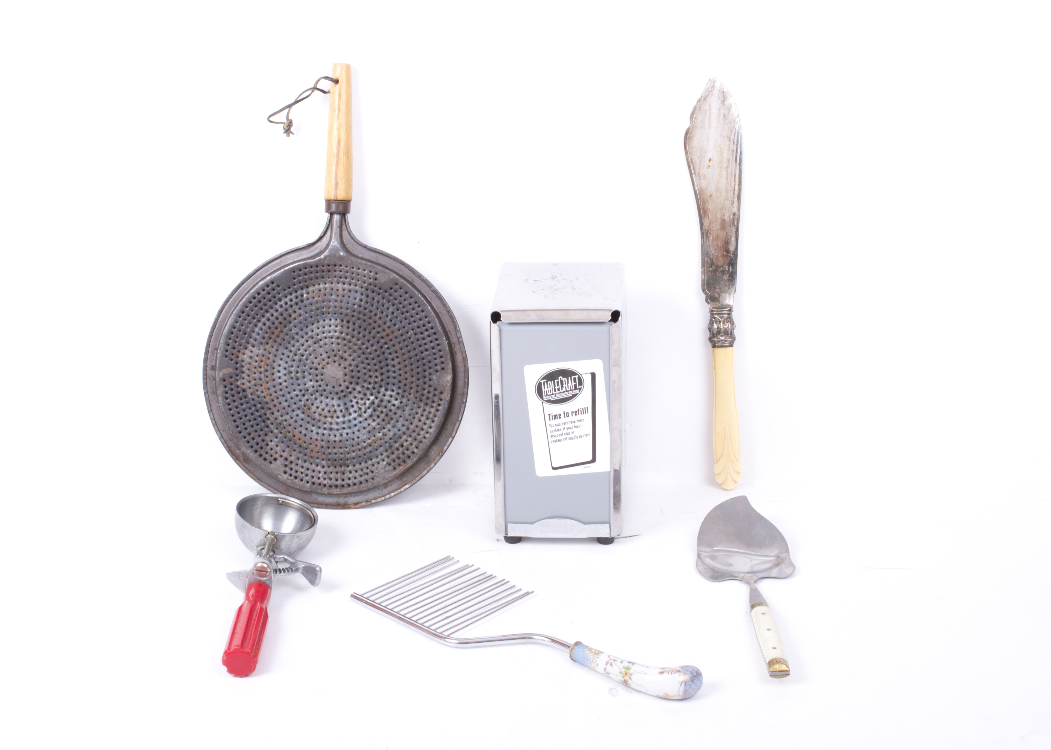 Assortment of Vintage Kitchen Implements