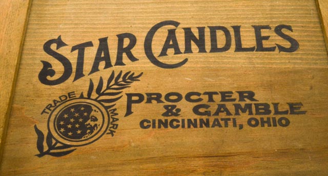 Reproduction Proctor & Gamble Wooden Crates