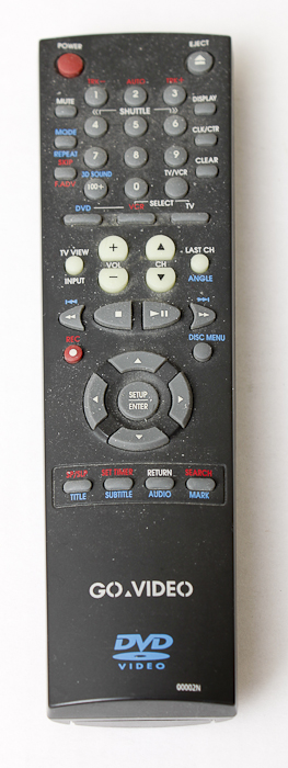 GoVideo Sonic Blue DVD / CD / VHS Player