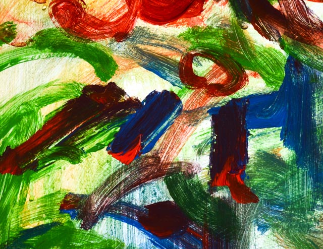 Original Jack Meanwell Abstract Oil on Paper Still Life